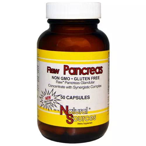 Natural Sources, Raw Pancreas, 50 Capsules Review