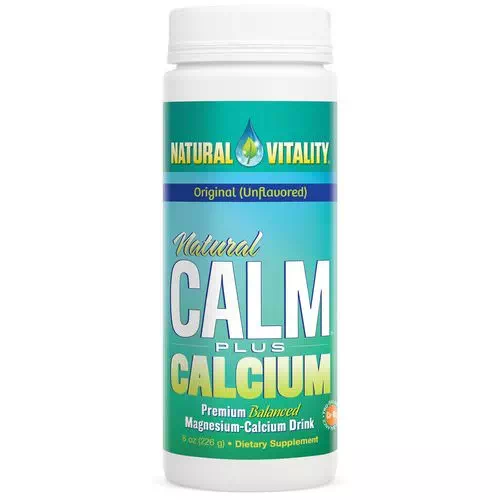 Natural Vitality, Natural Calm Plus Calcium, Original (Unflavored), 8 oz (226 g) Review
