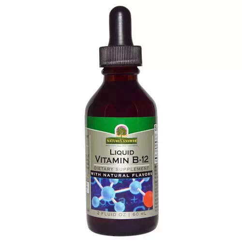 Nature's Answer, Liquid Vitamin B-12, with Natural Flavors, 2 fl oz (60 ml) Review