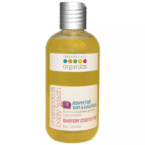 Nature's Baby Organics, Shampoo & Body Wash, Lavender Chamomile, 8 oz (236.5 ml) Review
