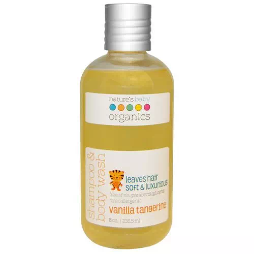 Nature's Baby Organics, Shampoo & Body Wash, Vanilla Tangerine, 8 oz (236.5 ml) Review