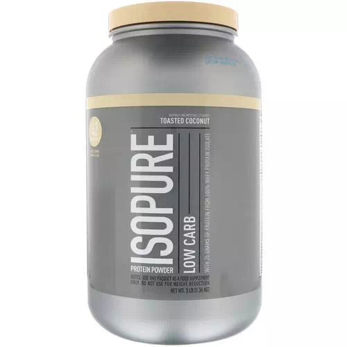 Nature's Best, IsoPure, Low Carb, Protein Powder, Toasted Coconut, 3 lb (1.36 kg) Review
