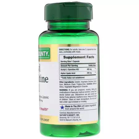 Acetyl L-Carnitine, Amino Acids, Supplements