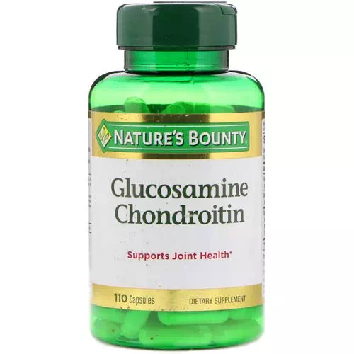 Nature's Bounty, Glucosamine Chondroitin, 110 Capsules Review