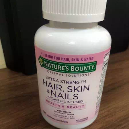 Optimal Solutions, Extra Strength Hair, Skin & Nails