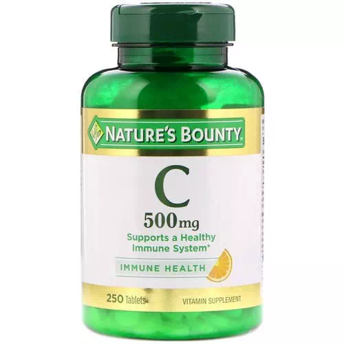 Nature's Bounty, Vitamin C, 500 mg, 250 Tablets Review