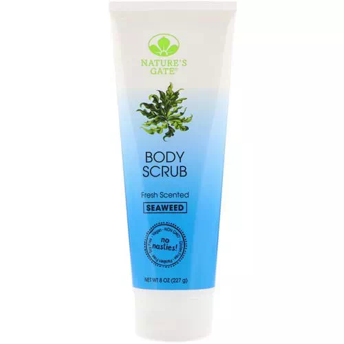 Nature's Gate, Body Scrub, Seaweed, Fresh Scented, 8 oz (227 g) Review