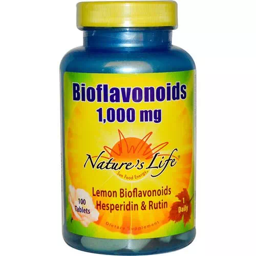 Nature's Life, Bioflavonoids, 1,000 mg, 100 Tablets Review