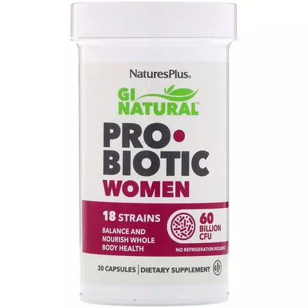Nature's Plus, Probiotic Formulas, Women's Health