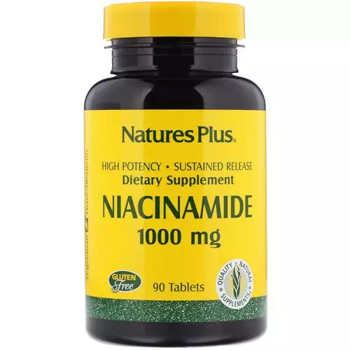Nature's Plus, Niacinamide, 1000 mg, 90 Tablets Review
