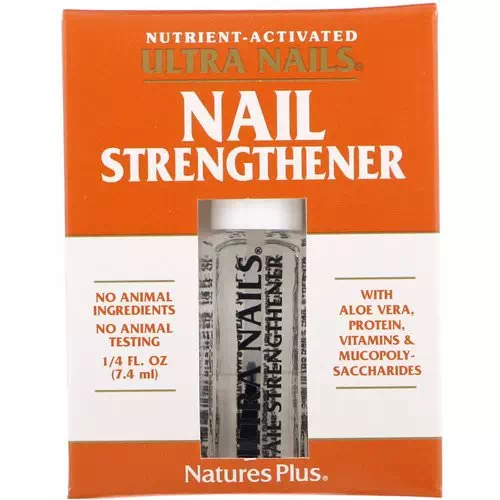 Nature's Plus, Ultra Nails, Nail Strengthener, 1/4 fl oz (7.4 ml) Review