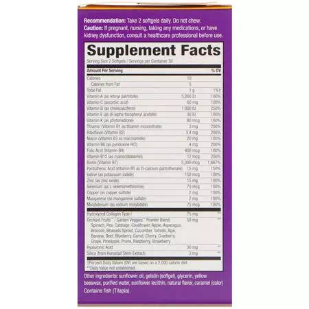 Multivitamins, Vitamins, Nails Formulas, Nails, Skin, Hair, Supplements