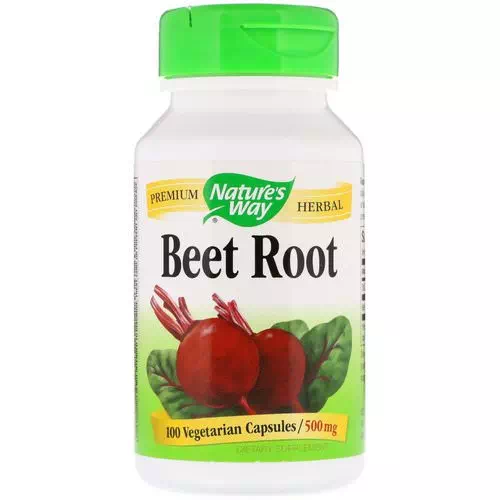 Nature's Way, Beet Root, 500 mg, 100 Vegetarian Capsules Review