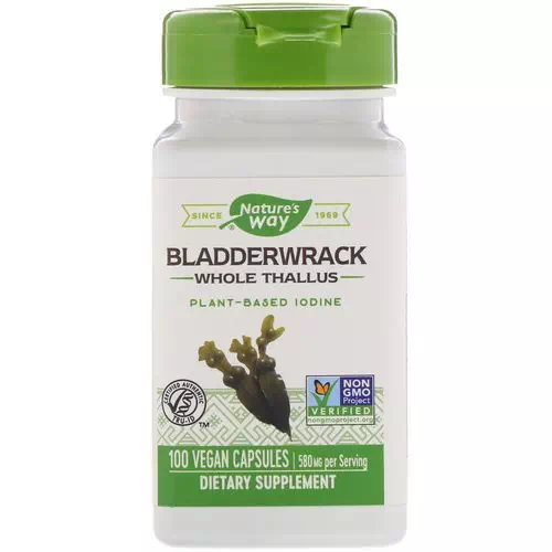 Nature's Way, Bladderwrack, 580 mg, 100 Vegan Capsules Review