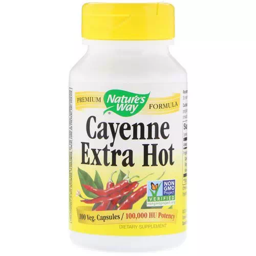 Nature's Way, Cayenne Extra Hot, 100 Veg. Capsules Review