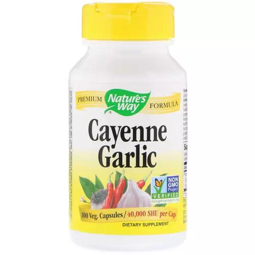Nature's Way, Cayenne Garlic, 10 Veg. Capsules Review