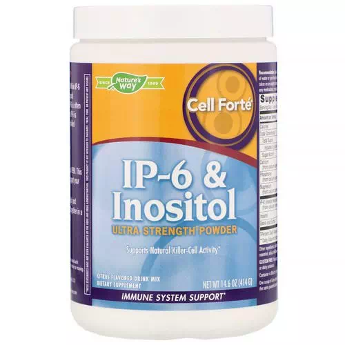 Nature's Way, Cell Forte, IP-6 & Inositol, Ultra Strength Powder, Citrus Flavored, 14.6 oz (414 g) Review