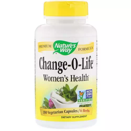 Nature's Way, Change-O-Life, Women's Health, 180 Vegetarian Capsules Review