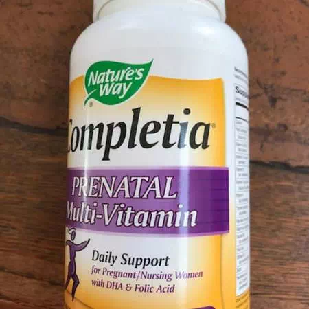 Nature's Way, Completia, Prenatal Multi-Vitamin, 240 Tablets Review