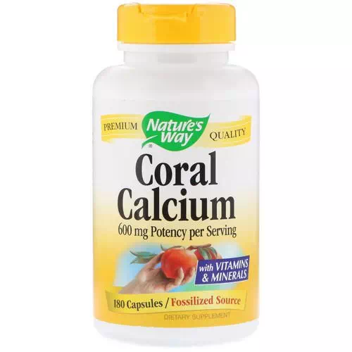 Nature's Way, Coral Calcium, 600 mg, 180 Capsules Review