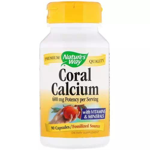 Nature's Way, Coral Calcium, 600 mg, 90 Capsules Review