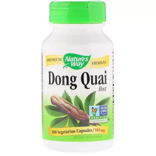 Nature's Way, Dong Quai, Root, 565 mg, 100 Vegetarian Capsules Review