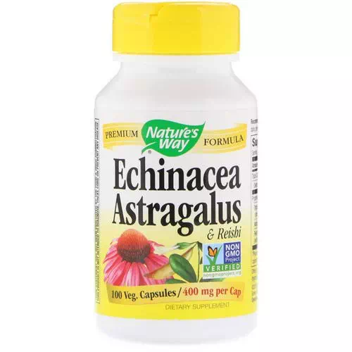 Nature's Way, Echinacea Astragalus & Reishi, 400 mg, 100 Veg. Capsules Review
