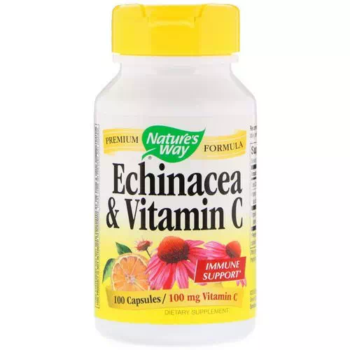 Nature's Way, Echinacea & Vitamin C, 100 Capsules Review