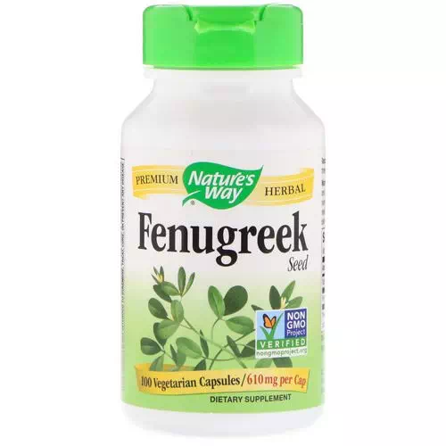Nature's Way, Fenugreek Seed, 610 mg, 100 Vegetarian Capsules Review