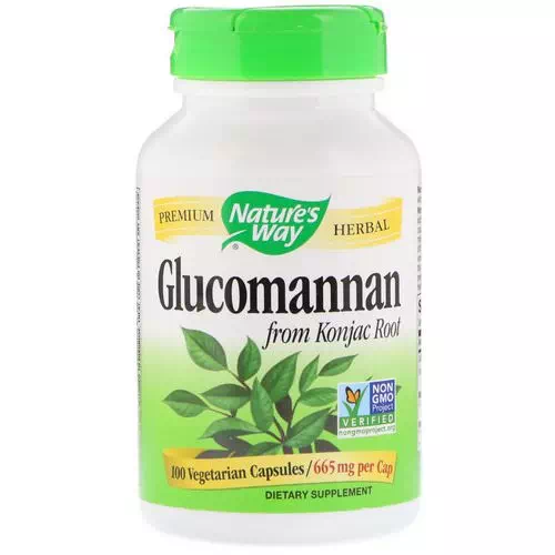 Nature's Way, Glucomannan from Konjac Root, 665 mg, 100 Vegetarian Capsules Review