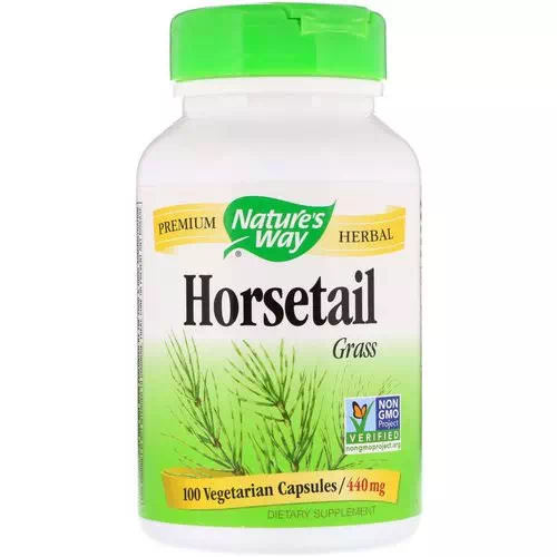 Nature's Way, Horsetail Grass, 440 mg, 100 Vegetarian Capsules Review