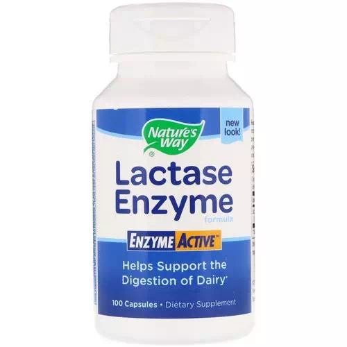 Nature's Way, Lactase Enzyme Formula, 100 Capsules Review