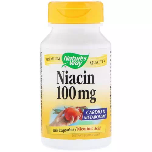 Nature's Way, Niacin, 100 mg, 100 Capsules Review
