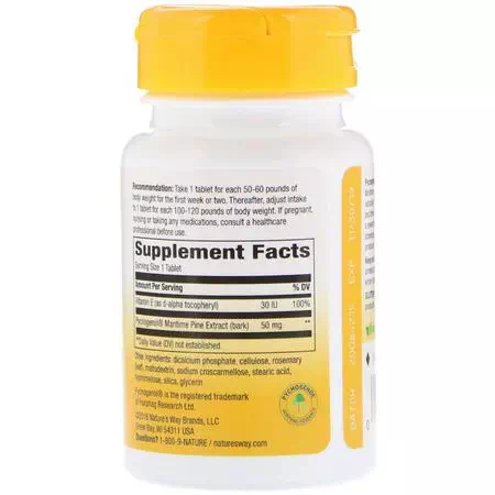 Pycnogenol, Pine Bark Extract, Antioxidants, Supplements