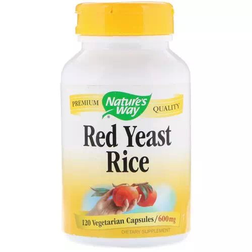 Nature's Way, Red Yeast Rice, 600 mg, 120 Vegetarian Capsules Review
