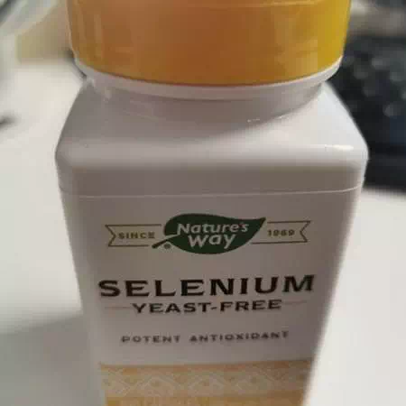 Nature's Way Supplements Minerals Selenium