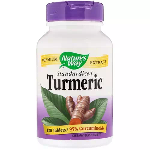 Nature's Way, Turmeric, Standardized, 120 Tablets Review