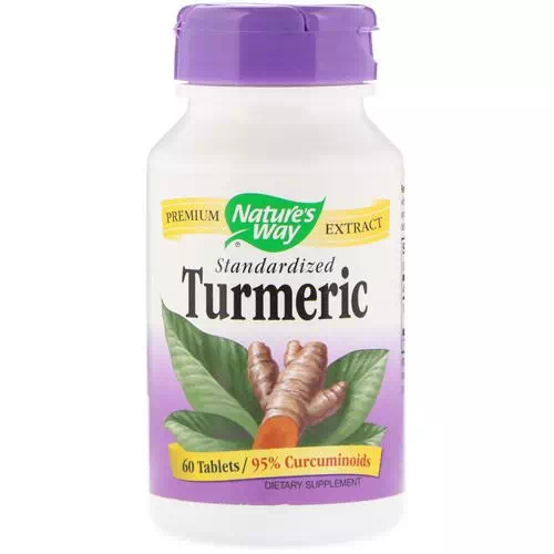 Nature's Way, Turmeric, Standardized, 60 Tablets Review