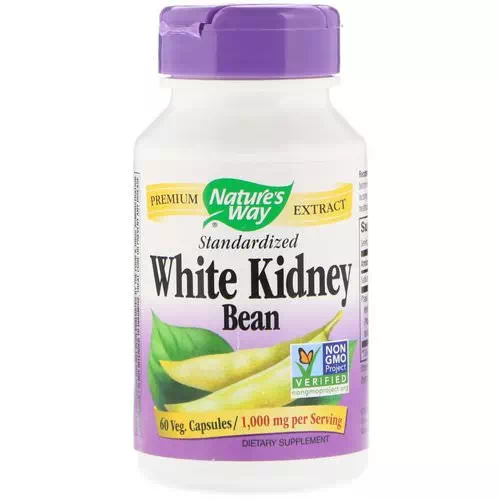 Nature's Way, White Kidney Bean Standardized, 60 Veg. Capsules Review
