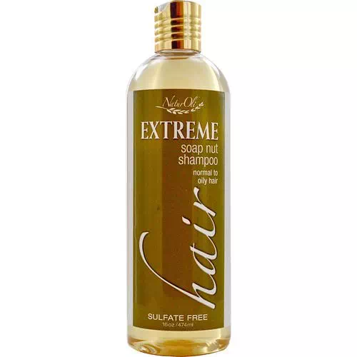NaturOli, Extreme Hair, Soap Nut Shampoo, Normal to Oily Hair, 16 oz (474 ml) Review