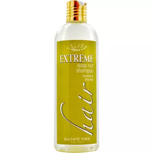 NaturOli, Extreme Soap Nut Shampoo, Normal to Dry Hair, 16 oz (474 ml) Review