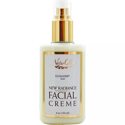 NaturOli, New Radiance, Facial Creme, Olivander Scent, 4 oz (120 ml) Review