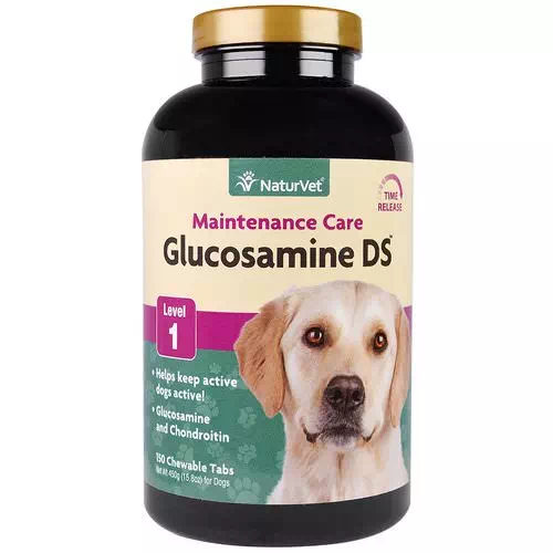 NaturVet, Glucosamine DS, Maintenance Care, Level 1, 15.8 oz (450 g) Review