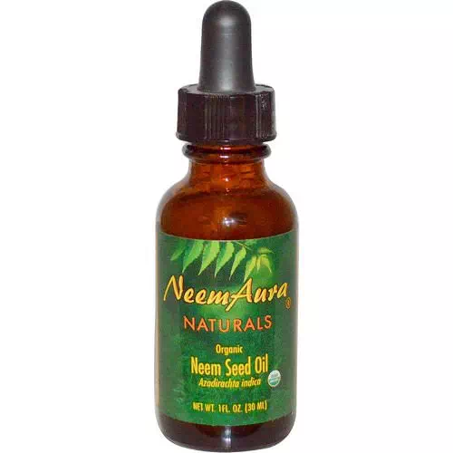 NeemAura, Organic, Neem Seed Oil, 1 fl oz (30 ml) Review