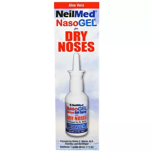 NeilMed, NasoGel, For Dry Noses, 1 Bottle, 1 fl oz (30 ml) Review