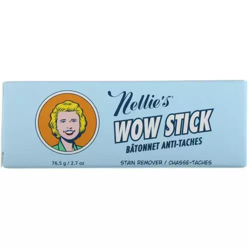 Nellie's, Wow Stick, Stain Remover, 2.7 oz (76.5 g) Review