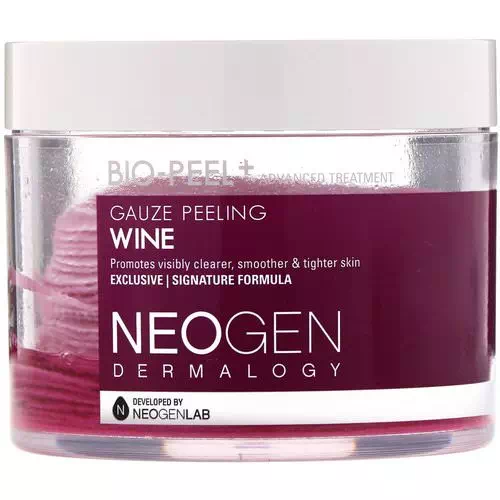 Neogen, Bio-Peel, Gauze Peeling, Wine, 30 Count, 6.76 fl oz (200 ml) Review