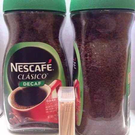 Nescafe, Clasico, Pure Instant Decaffeinated Coffee, Decaf, Dark Roast, 7 oz (200 g) Review