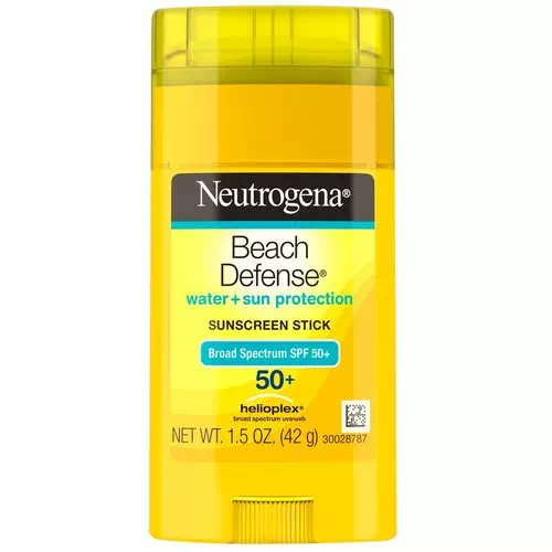 Neutrogena, Beach Defense, Sunscreen Stick, SPF 50+, 1.5 oz (42 g) Review