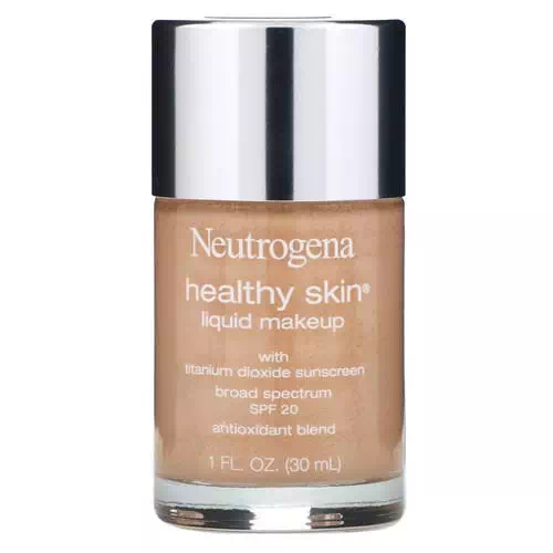 Neutrogena, Healthy Skin Liquid Makeup, SPF 20, Classic Ivory 10, 1 fl oz (30 ml) Review